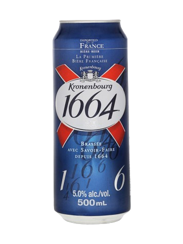 BIERE KRONENBOURG 1664 BOITE 33CL