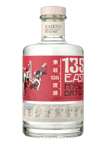 GIN 135° EAST HYOGO DRY 42%VOL