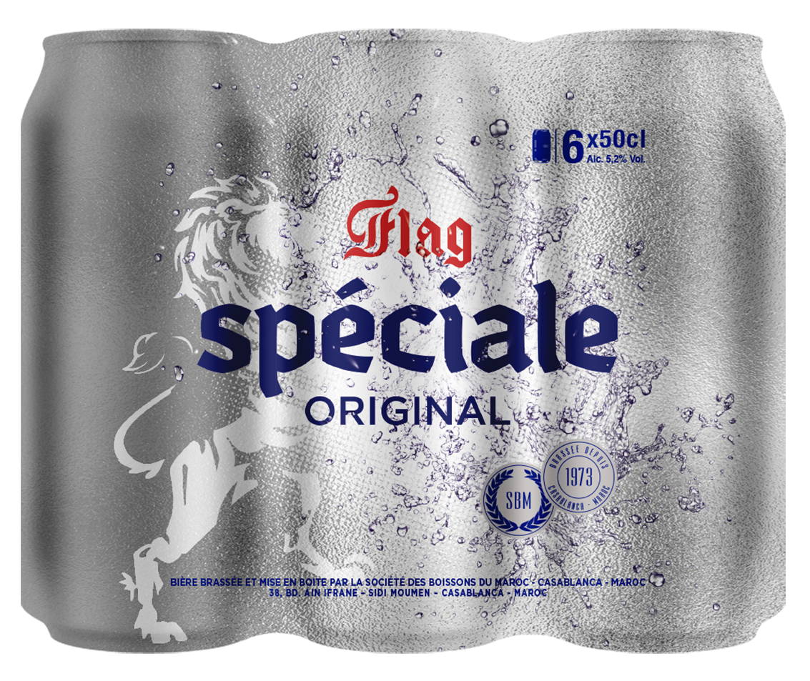 PACK BIERE FLAG SPECIAL 6BOITES*50CL