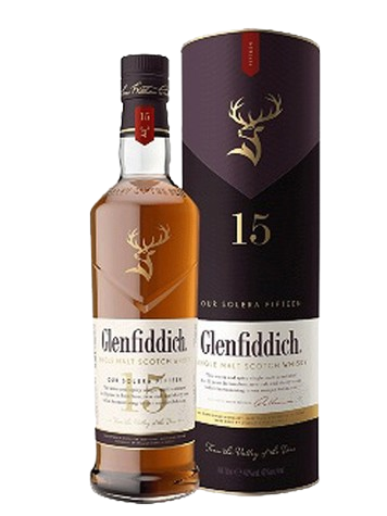 GLENFIDDICH 15ANS 75CL