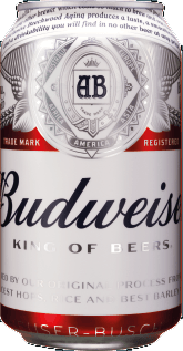 BIERE BUDWEISER BOITE 35,5CL