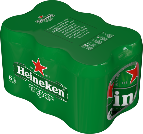 PACK BIERE HEINEKEN 6*BOITES*33CL