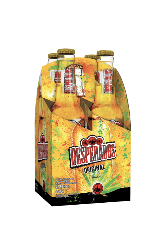 PACK DESPERADOS 4BLLES*33CL