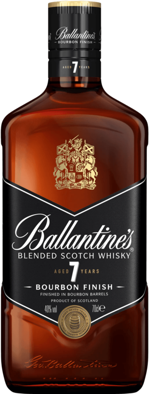 BALLANTINES 7ANS BOURBON FINISH 75CL