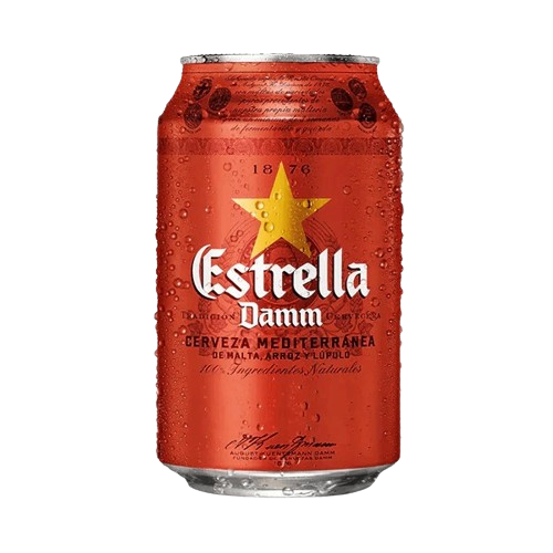 BIERE ESTRELLA DAMM 33CL (CANETTE)