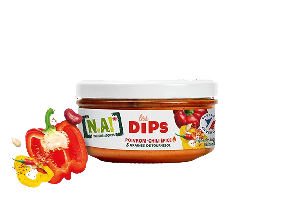 DIPS POIVRONS CHILI ÉPICÉ NA! 140G
