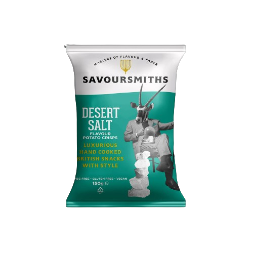 CHIPS AU SEL DU DÉSERT - SAVOURSMITHS - 150G