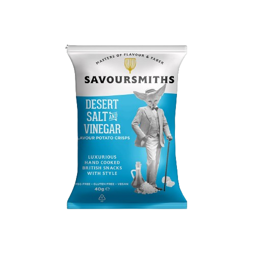 CHIPS AU SEL DU DÉSERT ET VINAIGRE - SAVOURSMITHS