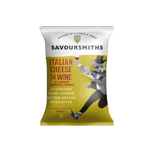 CHIPS AU FROMAGE ITALIEN ET PORTO - SAVOURSMITHS -