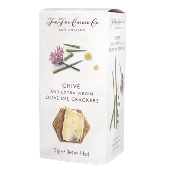 CRACKERS CHIVE & HUILE DOLIVE EXTRA VIE