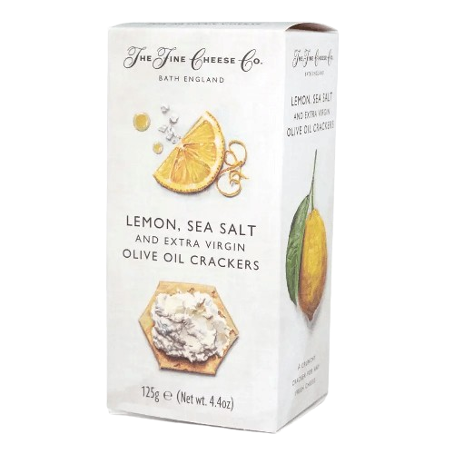 CRACKERS LIMON, FLEUR DE SEL & HUILE DOLIVE E