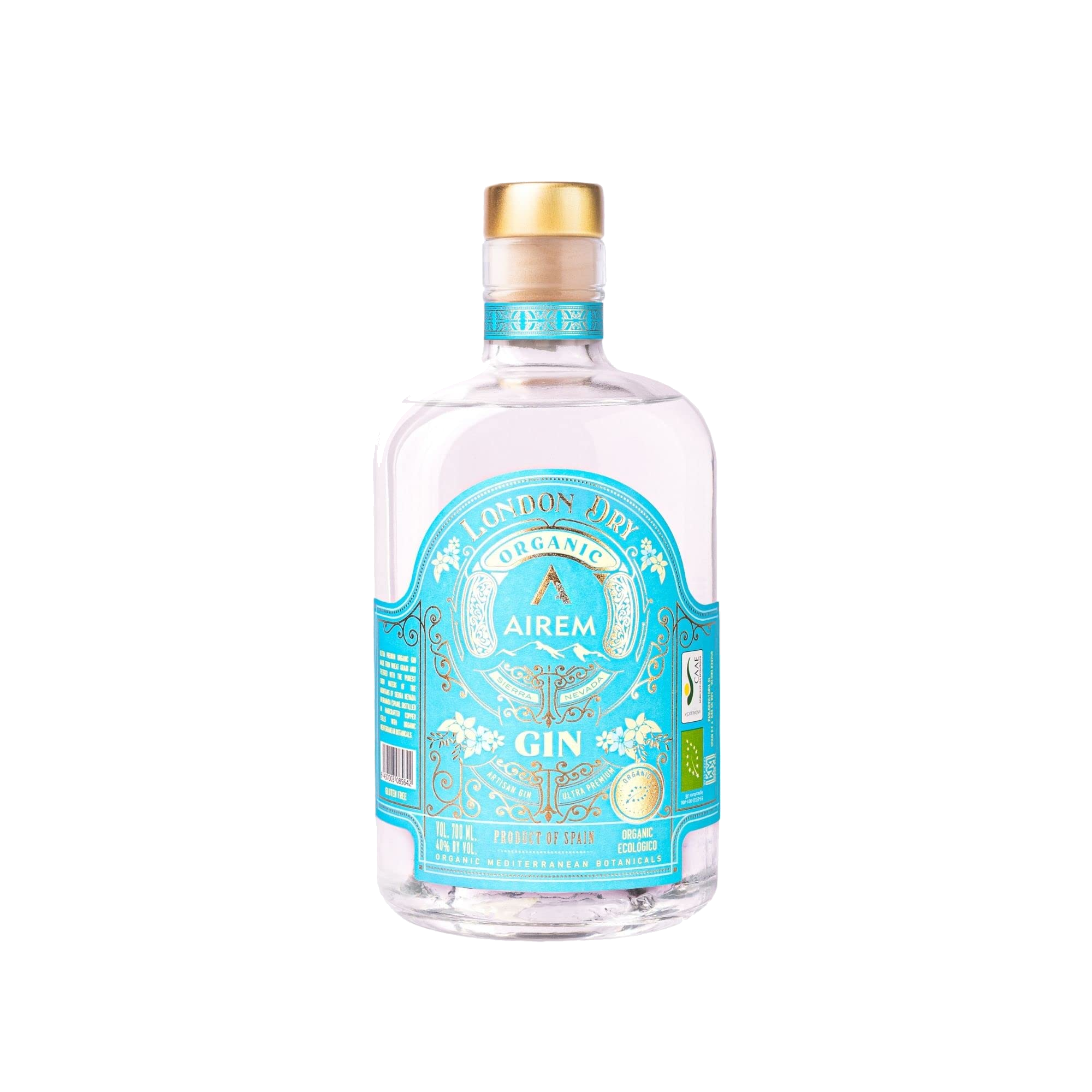AIREM LONDON DRY GIN BIO 40% VOL 70 CL