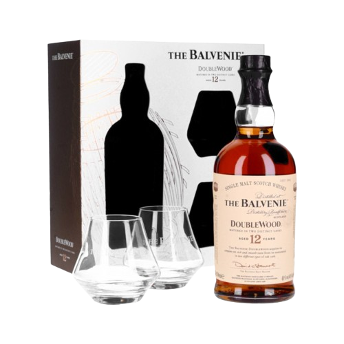 COFF THE BALVENIE 12 ANS + 2V