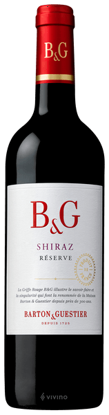 B&G SHIRAZ ROUGE 75 CL