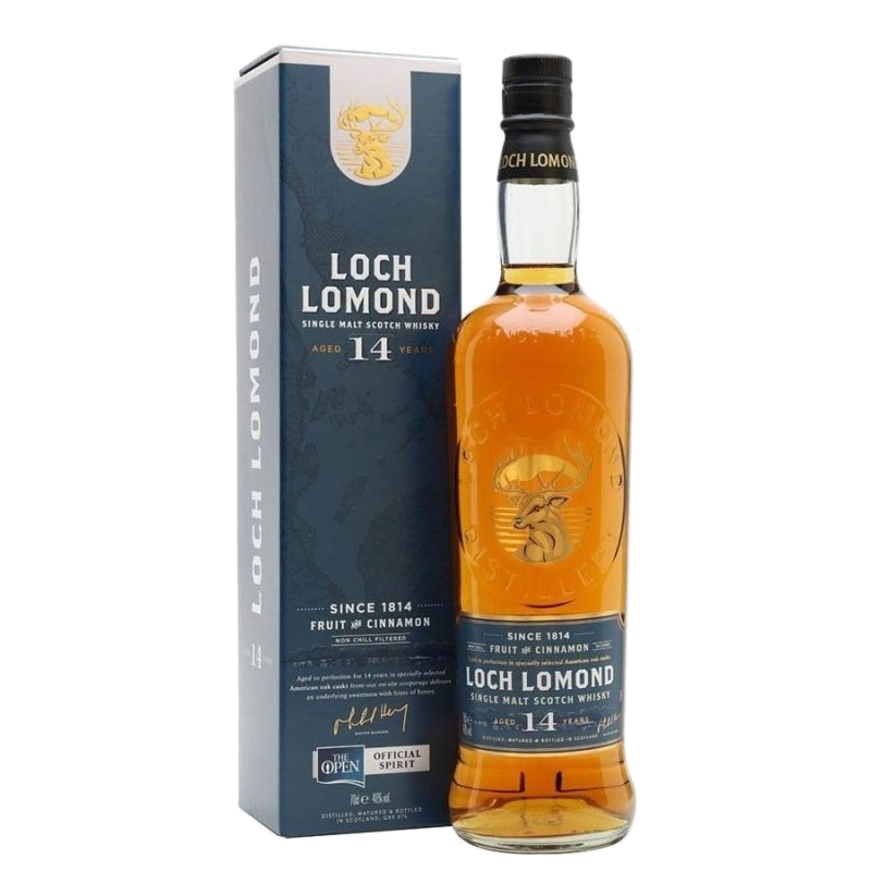 LOCH LOMOND 14 ANS SINGLE MALT 70CL 46%